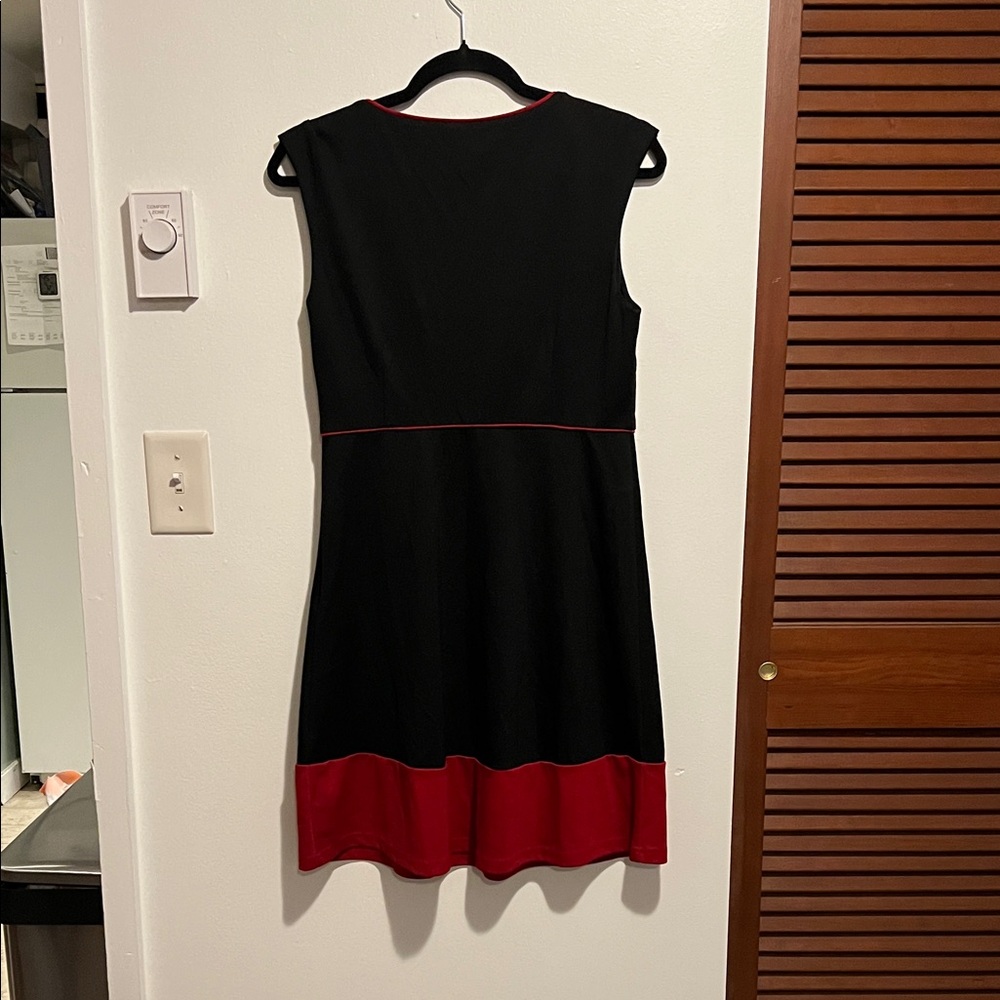 Spense Black and Red Mini Dress - Picture 6 of 8